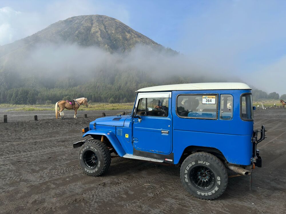 Jeep tour v oblasti sopky Bromo